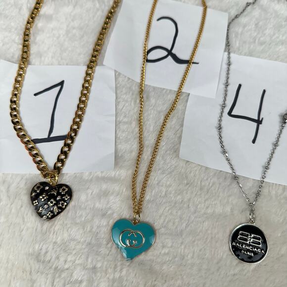 Hand crafted fashion necklaces with luxury pendants CHOOSE ONE!!! - Picture 5 of 8